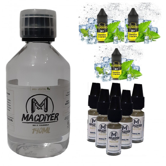 KIT DE PREPARATION POUR 230ML DE MENTHE GLACIALE