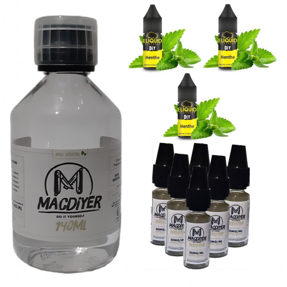 KIT DE PREPARATION POUR 230ML DE MENTHE