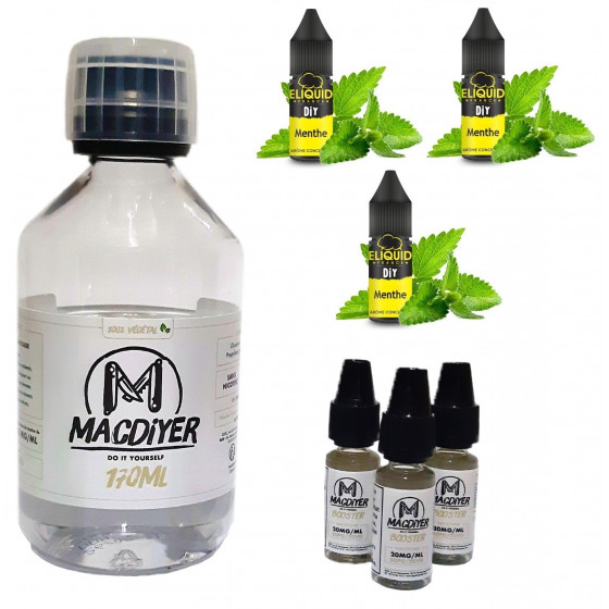 KIT DE PREPARATION POUR 230ML DE MENTHE