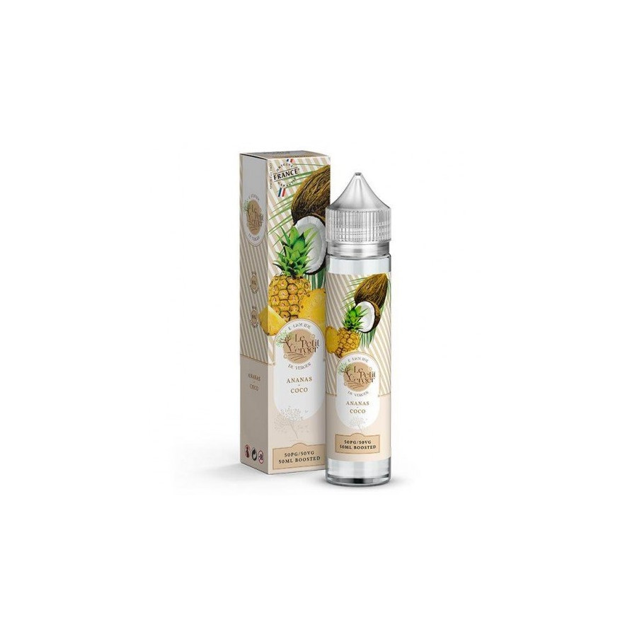 Ananas coco - 50ml - Le Petit Verger - SAVOUREA Ananas coco - 50ml - Le Petit Verger - SAVOUREA