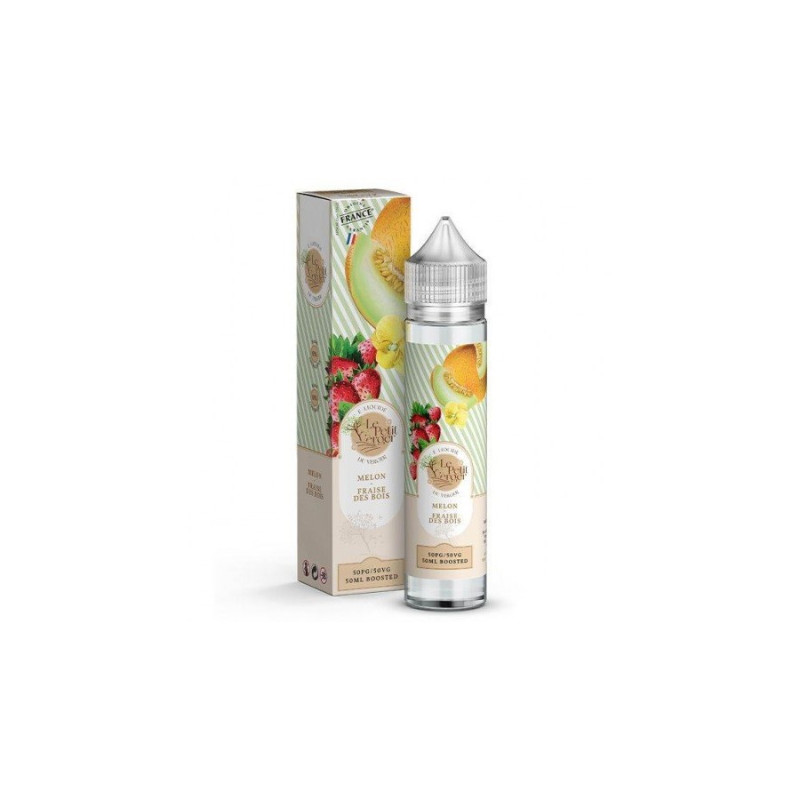 Melon fraise des bois - 50ml - Le Petit Verger - SAVOUREA Melon fraise des bois - 50ml - Le Petit Verger - SAVOUREA