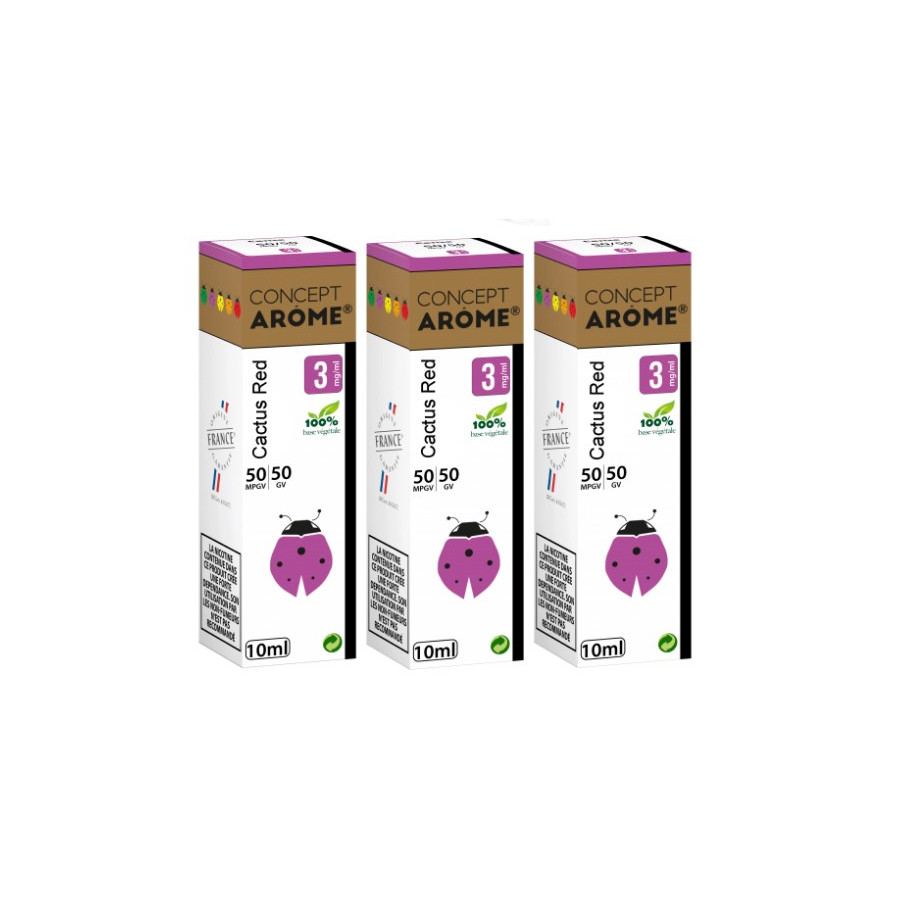 Cactus red 10ml - CONCEPT AROME Cactus red 10ml - CONCEPT AROME