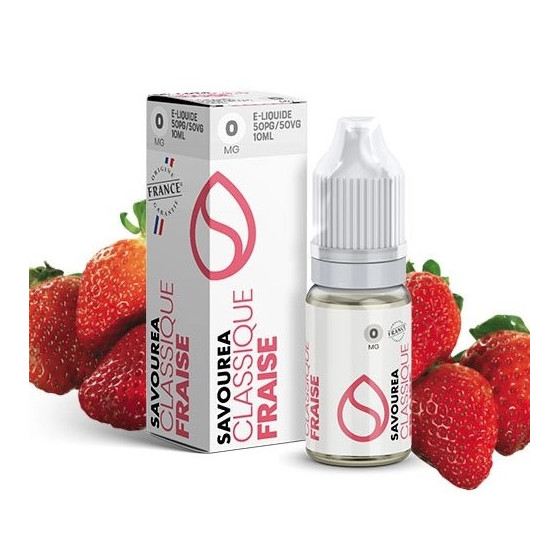 Fraise - SAVOUREA CLASSIQUE (Le lot de 6 Flacons: soit 3.50 € l'unité)