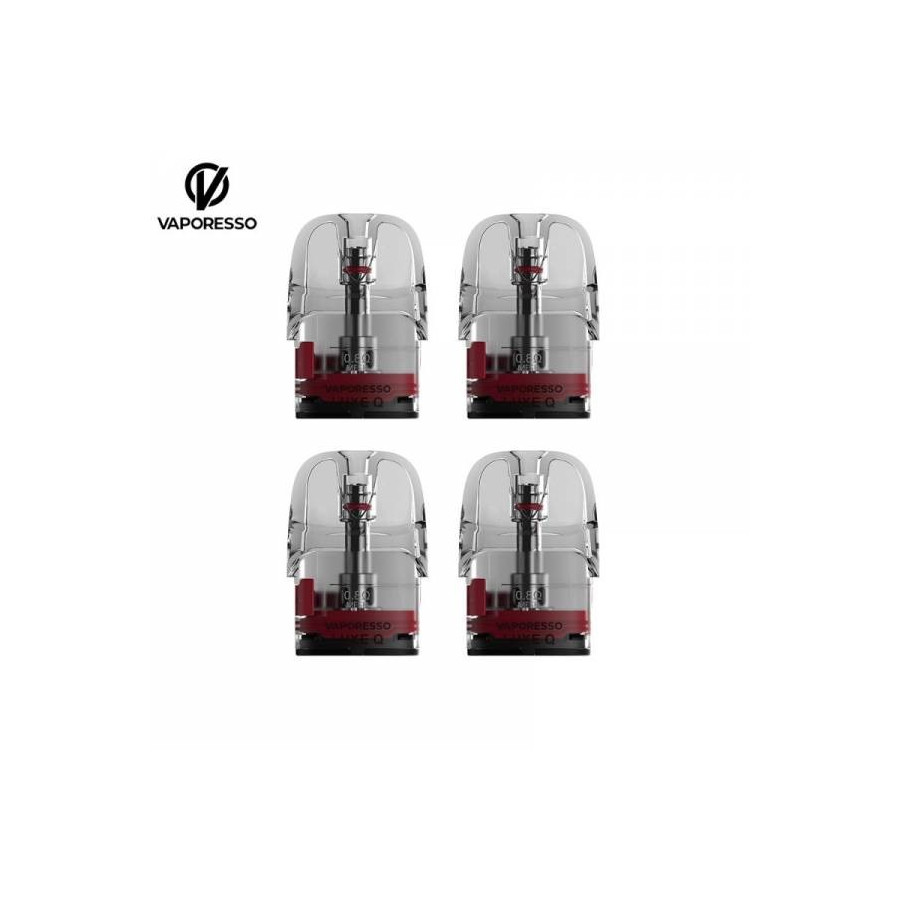 CARTOUCHE POD LUXE Q2 / QS / Q2 SE VAPORESSO (PACK DE 4)