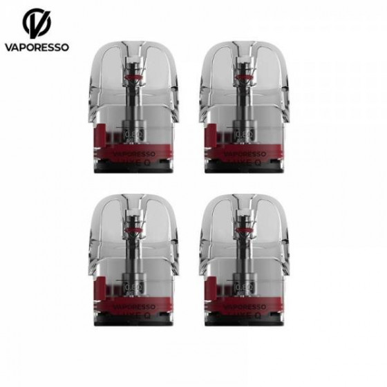 CARTOUCHE POD LUXE Q2 / QS / Q2 SE VAPORESSO (PACK DE 4)