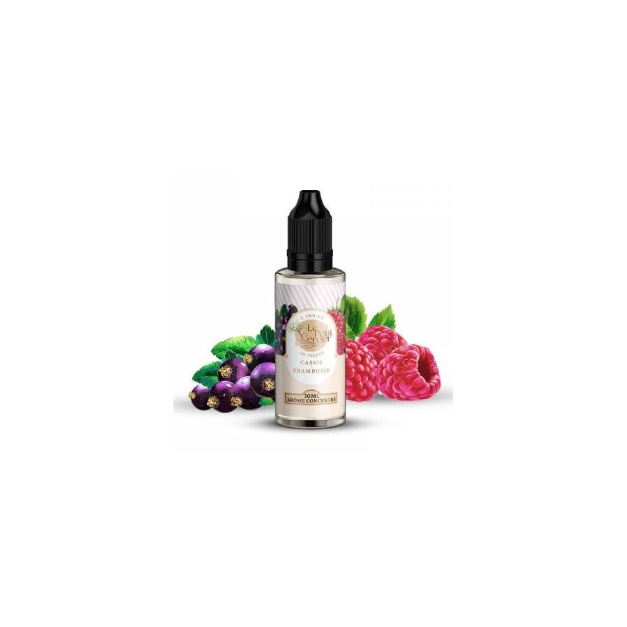 CONCENTRE CASSIS FRAMBOISE 30ML - LE PETIT VERGER - SAVOUREA CONCENTRE CASSIS FRAMBOISE 30ML - LE PETIT VERGER - SAVOUREA