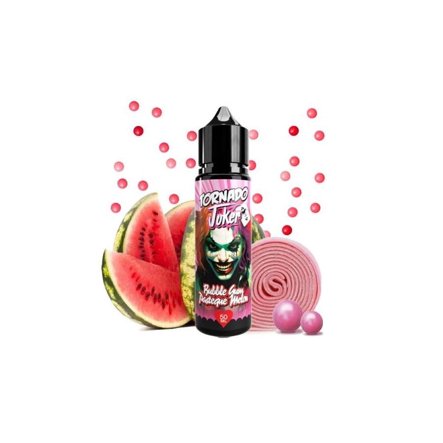 Bubble gum pastèque melon 50ml Tornado joker AROMAZON