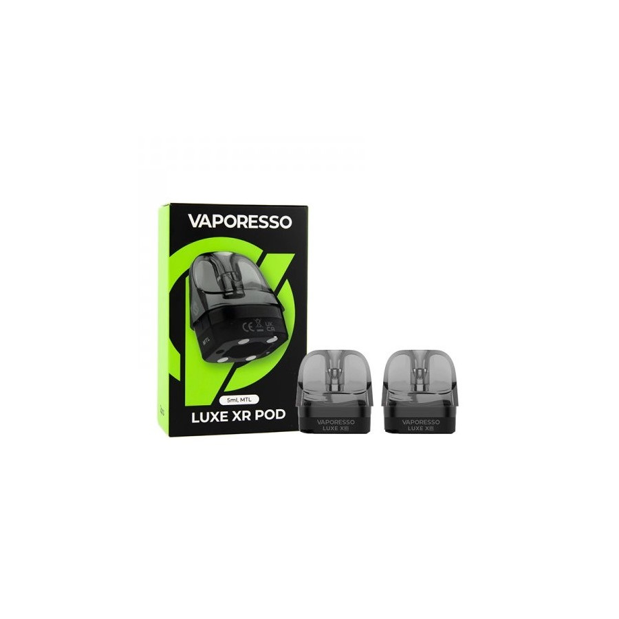 CARTOUCHE POD LUXE XR VAPORESSO (PACK DE 2) CARTOUCHE POD LUXE XR VAPORESSO (PACK DE 2)