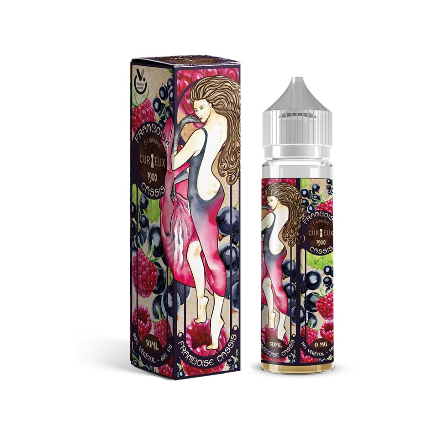 Framboise cassis - 50ml - CURIEUX Framboise cassis - 50ml - CURIEUX