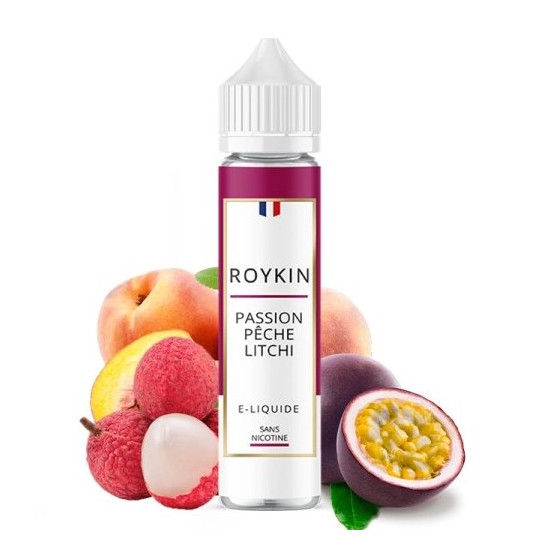 Passion pêche litchi - 50ml - Roykin