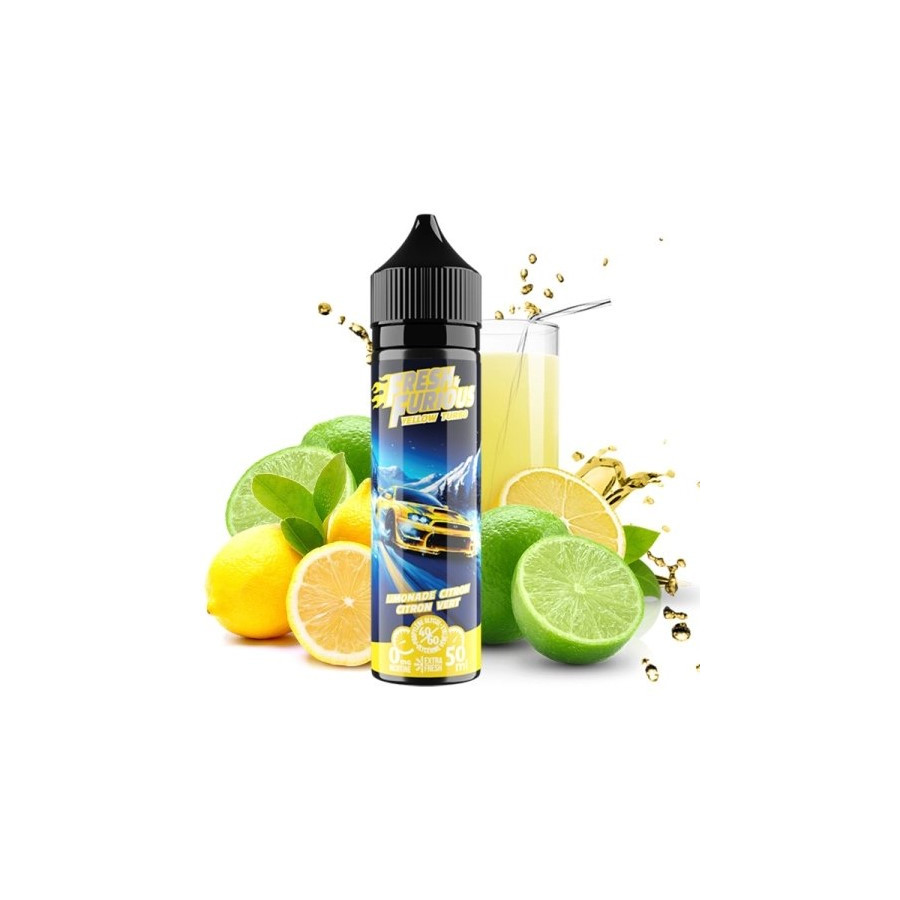Yellow turbo - 50ml - Fresh and Furious - VAPE MAKER Yellow turbo - 50ml - Fresh and Furious - VAPE MAKER
