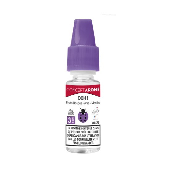 OOH 10ml - CONCEPT AROME ( Pack de 3 fioles)