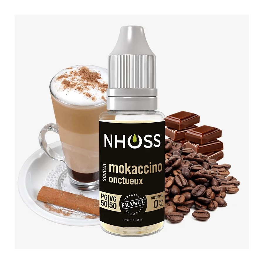 Mokaccino 10ml - NHOOS ( le lot de 5 flacons )