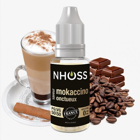 Mokaccino 10ml - NHOOS ( le lot de 5 flacons )