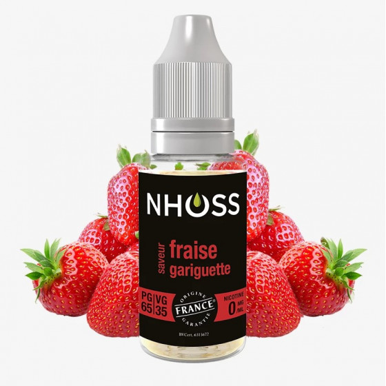Fraise gariguette 10ml - NHOOS ( le lot de 5 flacons )