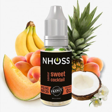 Sweet cocktail 10ml - NHOOS ( le lot de 5 flacons )