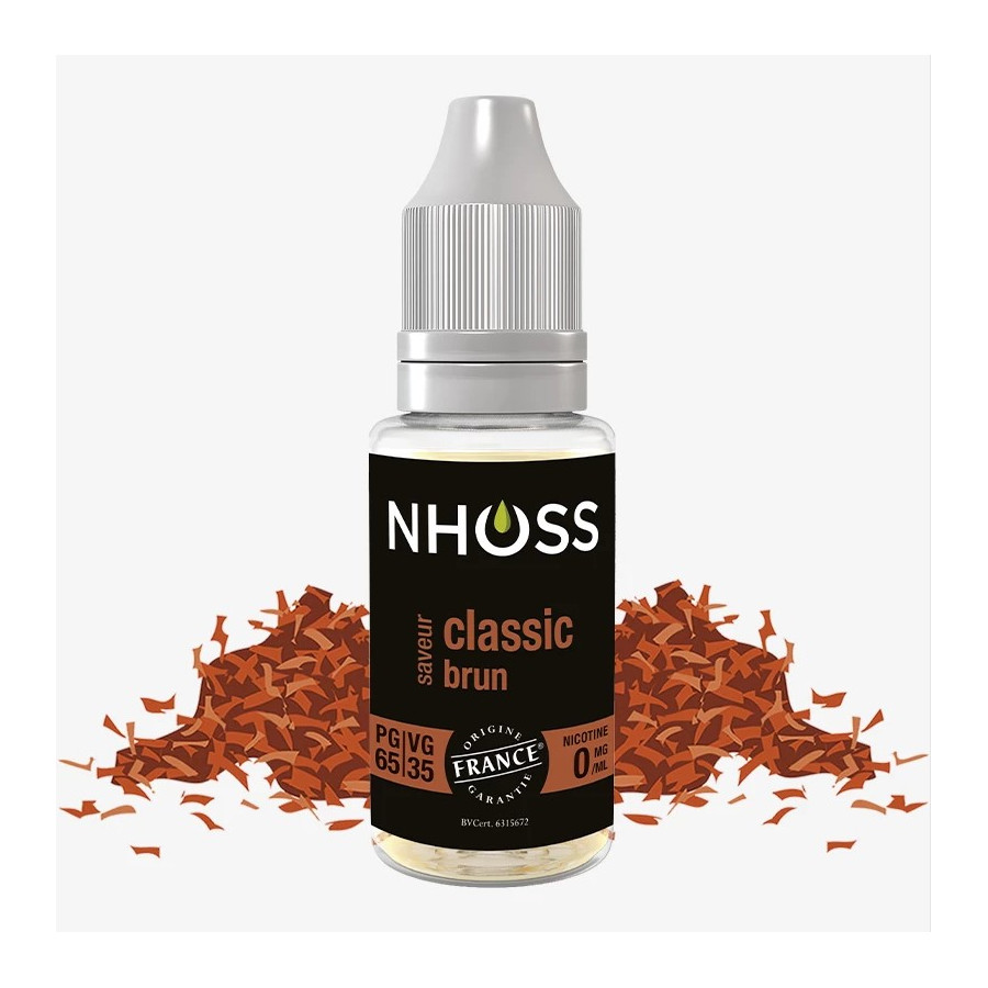 Classic brun 10ml - NHOOS ( le lot de 5 flacons ) Classic brun 10ml - NHOOS ( le lot de 5 flacons )
