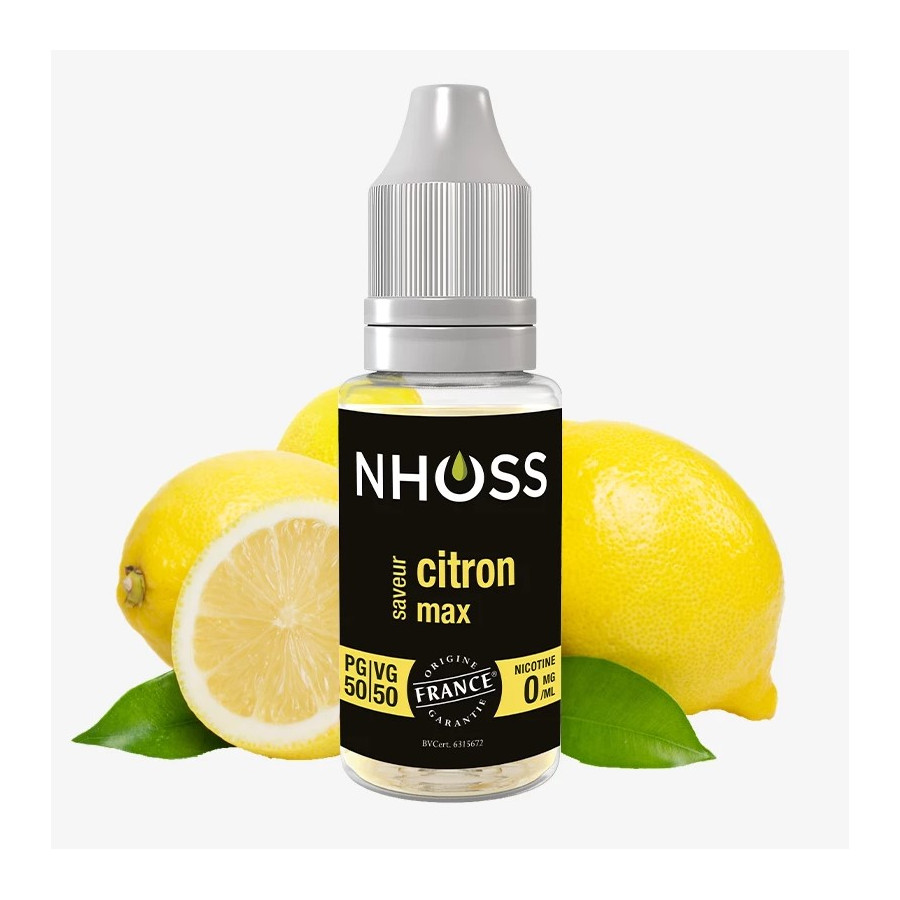 Citron max 10ml - NHOOS ( le lot de 5 flacons ) Citron max 10ml - NHOOS ( le lot de 5 flacons )