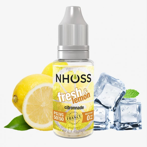 Fresh lemon 10ml - NHOOS ( le lot de 5 flacons )