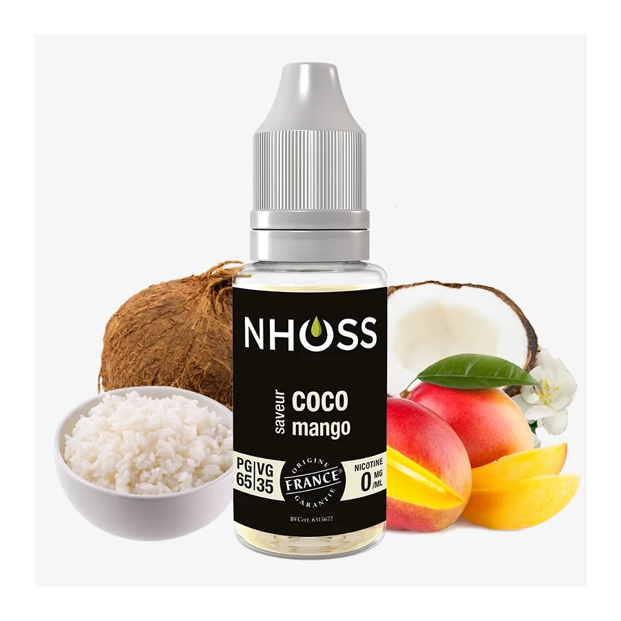 Coco mango 10ml - NHOOS ( le lot de 5 flacons )