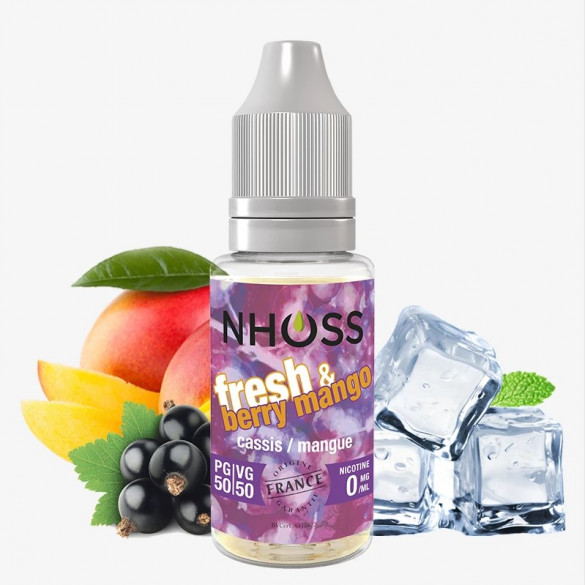 Fresh & berry mango 10ml - NHOOS ( le lot de 5 flacons )
