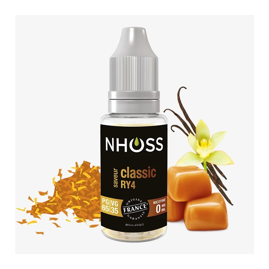 Classic RY4 10ml - NHOOS ( le lot de 5 flacons ) Classic RY4 10ml - NHOOS ( le lot de 5 flacons )