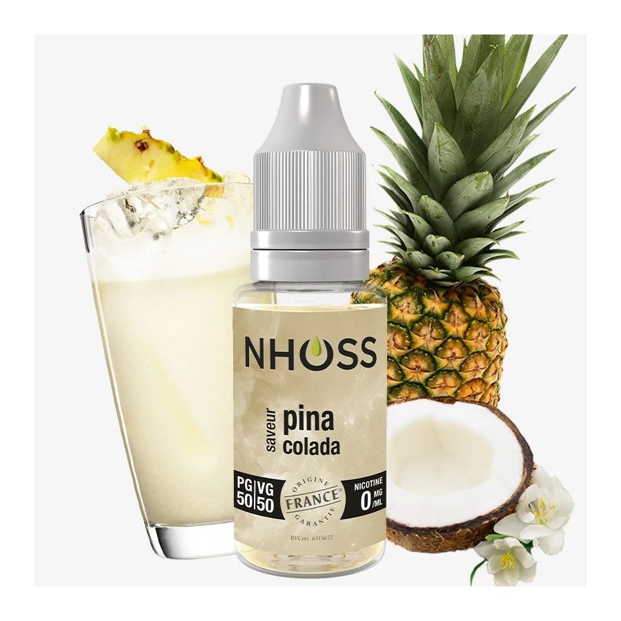 Pina colada 10ml - NHOOS ( le lot de 5 flacons )