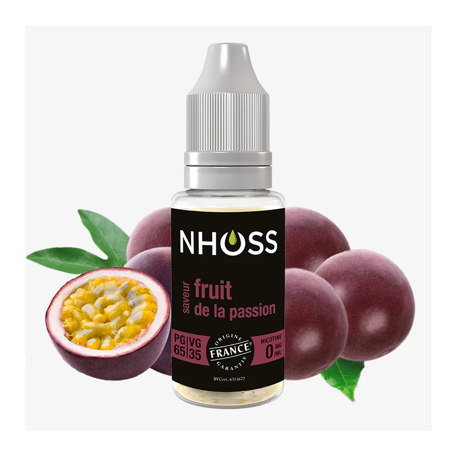 Fruit de la passion 10ml - NHOOS ( le lot de 5 flacons ) Fruit de la passion 10ml - NHOOS ( le lot de 5 flacons )