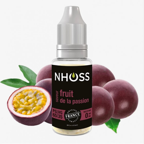 Fruit de la passion 10ml - NHOOS ( le lot de 5 flacons )