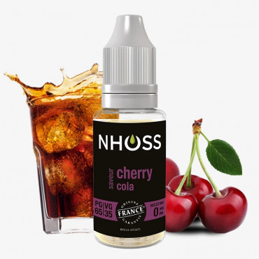 Cherry cola 10ml - NHOOS ( le lot de 5 flacons )