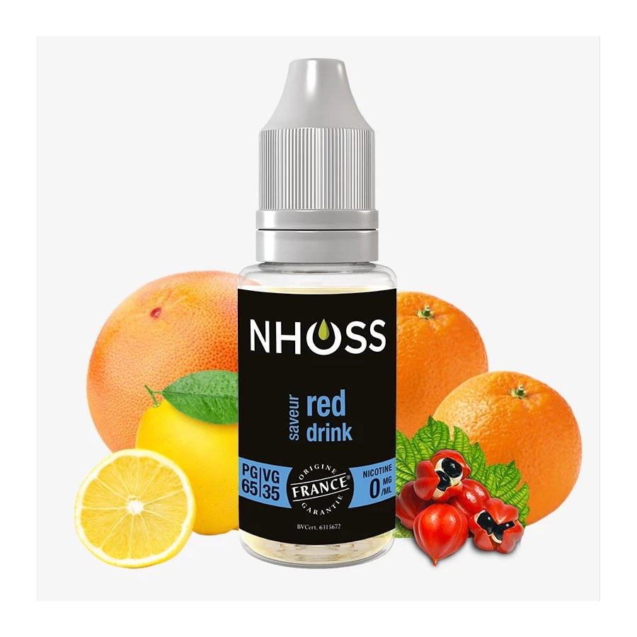 Red drink 10ml - NHOOS ( le lot de 5 flacons )