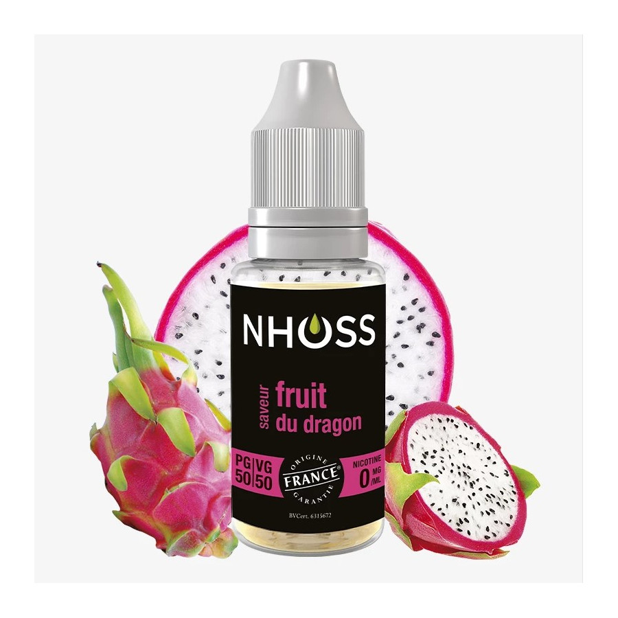 Fruit du dragon 10ml - NHOOS ( le lot de 5 flacons ) Fruit du dragon 10ml - NHOOS ( le lot de 5 flacons )