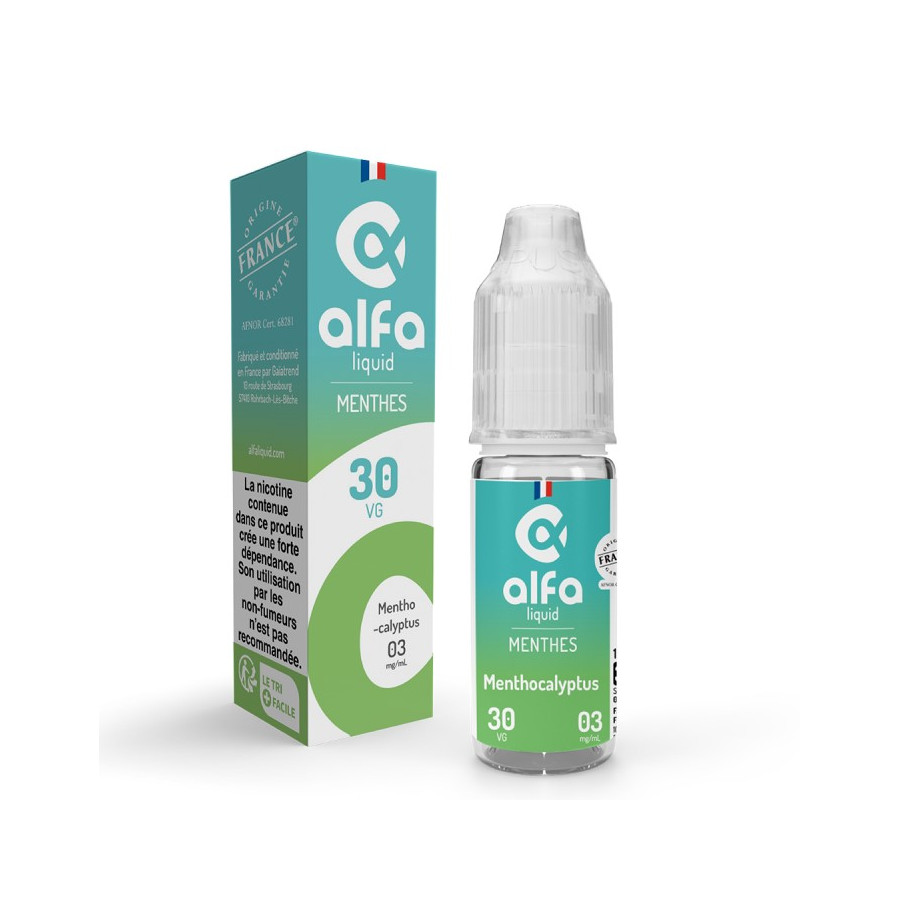 MENTHOCALYPTUS 10ml - MENTHES - ALFALIQUID MENTHOCALYPTUS 10ml - MENTHES - ALFALIQUID