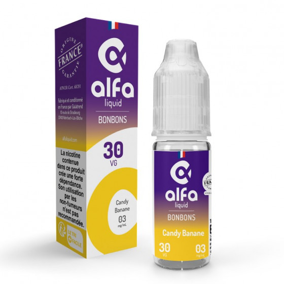 CANDY BANANE 10ml - BONBONS - ALFALIQUID