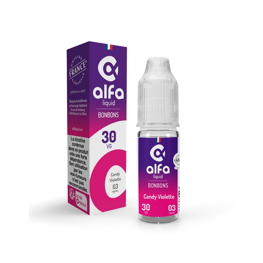 CANDY VIOLETTE 10ml - BONBONS - ALFALIQUID
