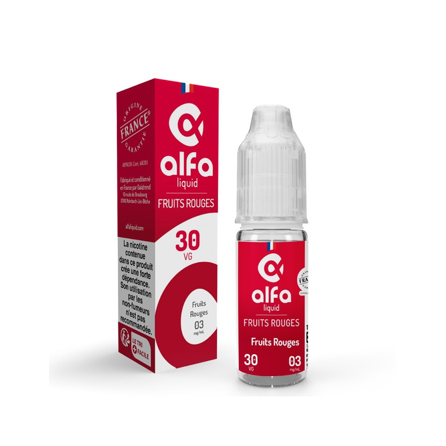 FRUITS ROUGES 10ml - FRUITS ROUGES - ALFALIQUID FRUITS ROUGES 10ml - FRUITS ROUGES - ALFALIQUID