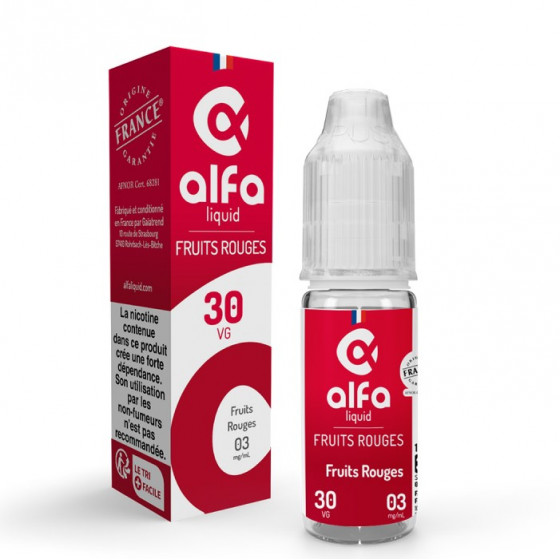 FRUITS ROUGES 10ml - FRUITS ROUGES - ALFALIQUID