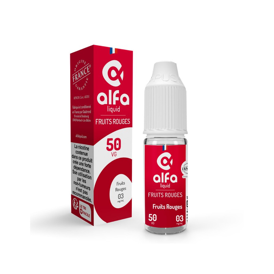 FRUITS ROUGES 10ml - FRUITS ROUGES - ALFALIQUID FRUITS ROUGES 10ml - FRUITS ROUGES - ALFALIQUID