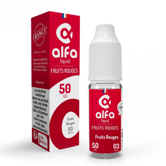 FRUITS ROUGES 10ml - FRUITS ROUGES - ALFALIQUID