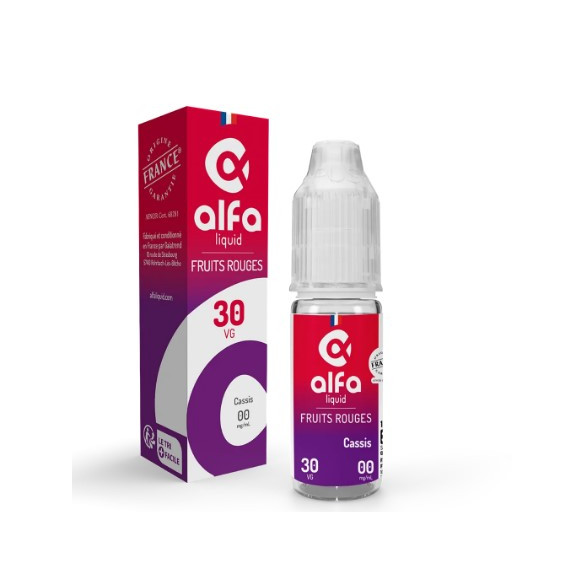 CASSIS 10ml - FRUITS ROUGES - ALFALIQUID