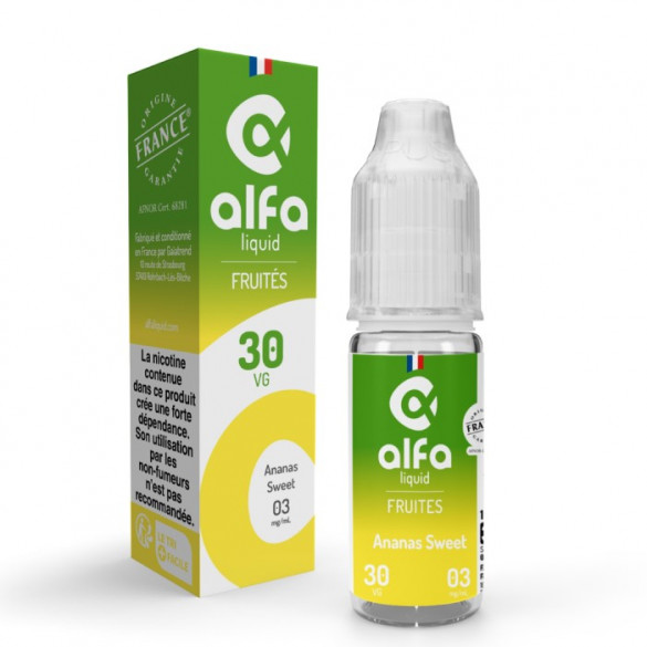 ANANAS SWEET 10ml - FRUITES - ALFALIQUID