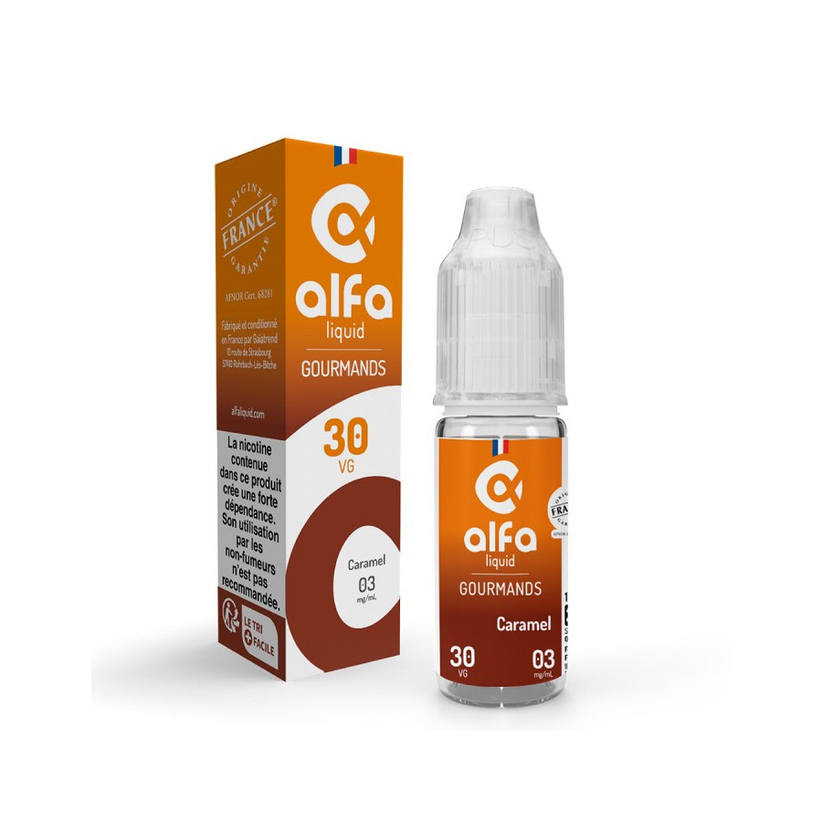 CARAMEL 10ml - GOURMANDS - ALFALIQUID CARAMEL 10ml - GOURMANDS - ALFALIQUID