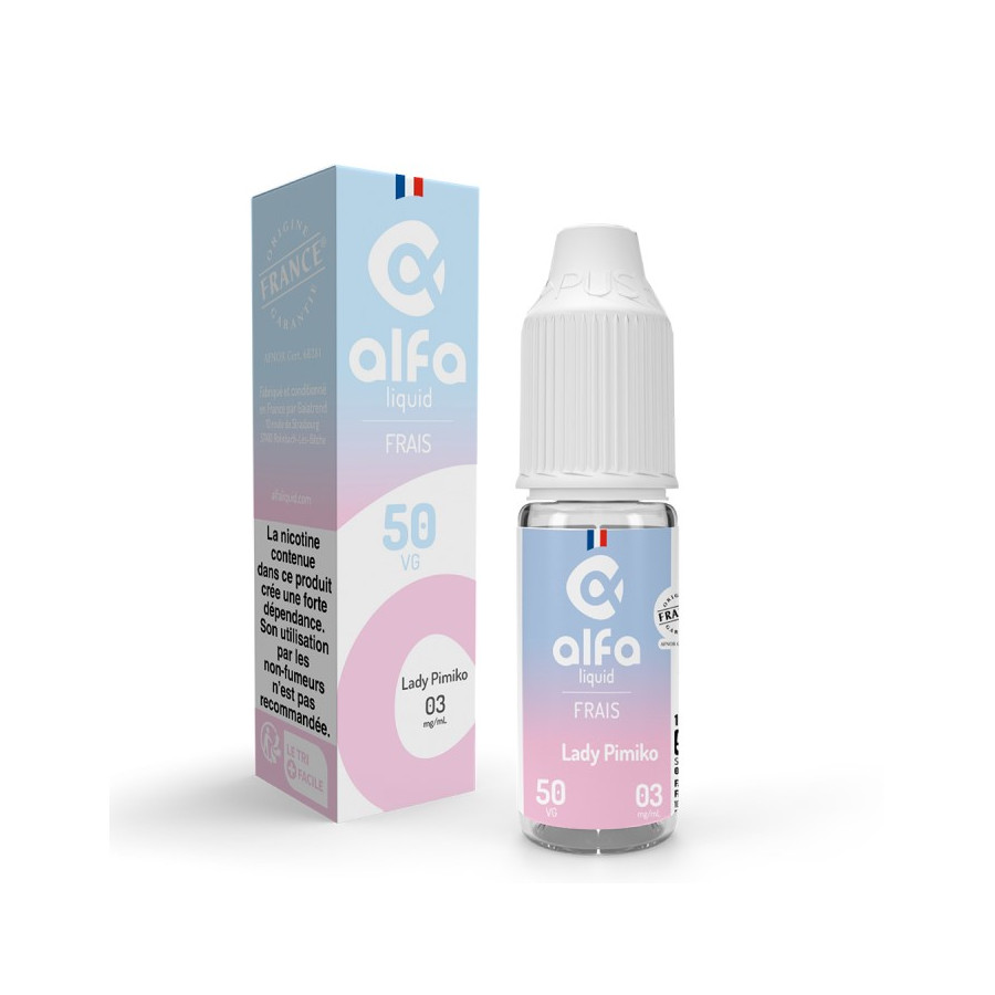 LADY PIMIKO 10ml - FRAIS - ALFALIQUID LADY PIMIKO 10ml - FRAIS - ALFALIQUID
