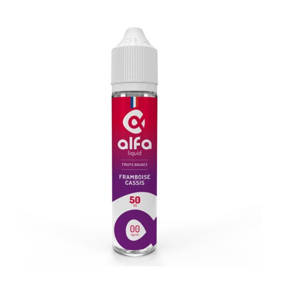 Framboise cassis - 50ml - ALFALIQUID