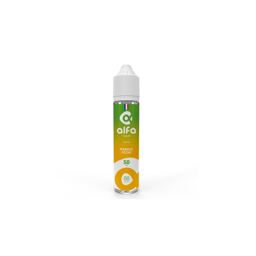 Mangue pêche - 50ml - ALFALIQUID Mangue pêche - 50ml - ALFALIQUID