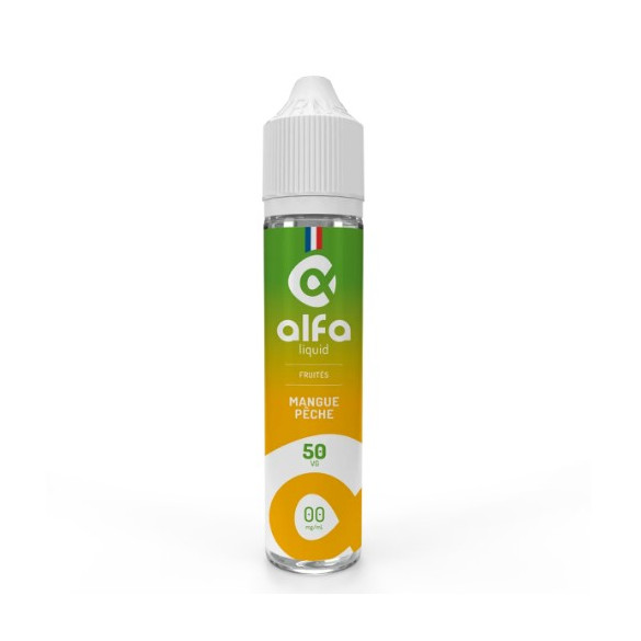 Mangue pêche - 50ml - ALFALIQUID