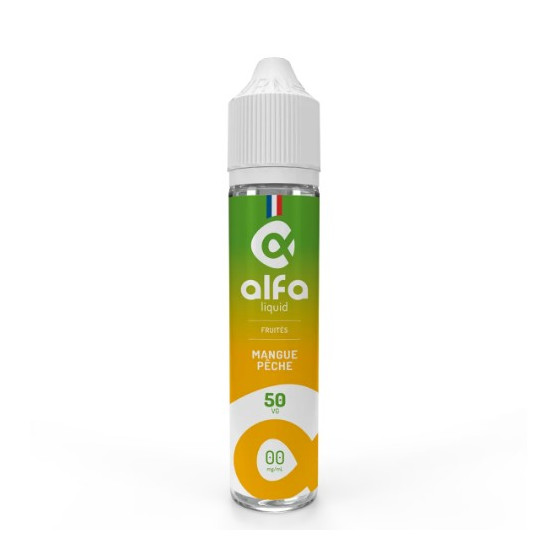 Mangue pêche - 50ml - ALFALIQUID