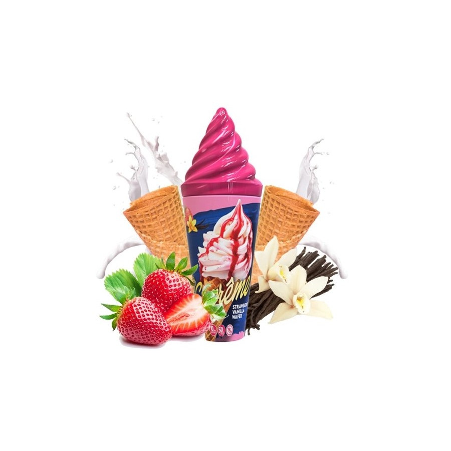 Strawberry vanilla - 50ml - Suprme - VAPE MAKER