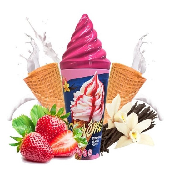 elfbar nachfüll pod läuft aus Strawberry vanilla - 50ml - Suprême