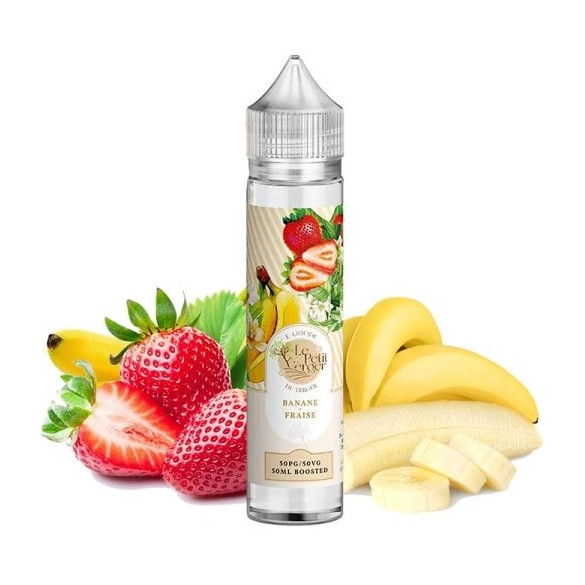 Banane fraise - 50ml - Le Petit Verger - SAVOUREA